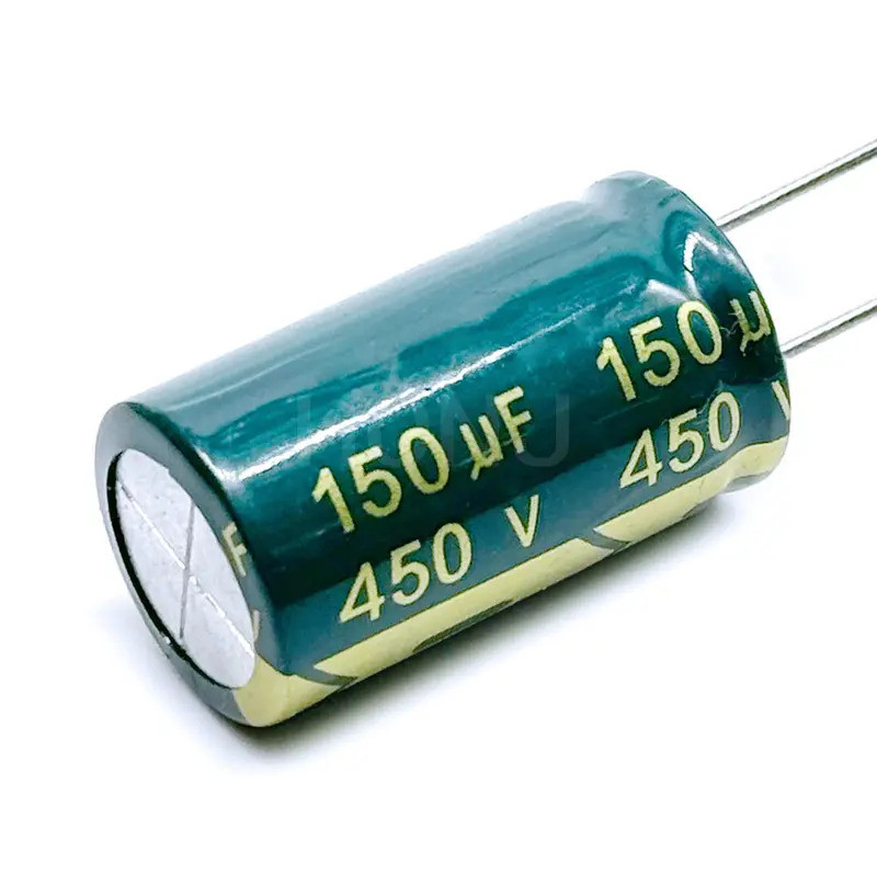 2-5PCS 450V150UF อลูมิเนียม Electrolytic Capacitor Low Esr/ความต้านทานความถี่สูงขนาด 18*30 150uf450v