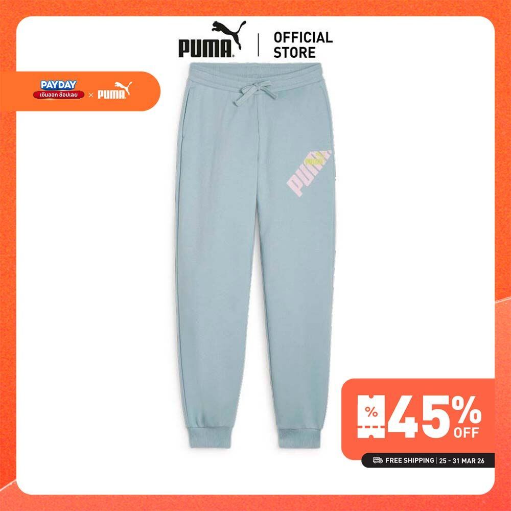 PUMA กางเกงเอวสูง PUMA POWER สำหรับวัยรุ่น - 67936422