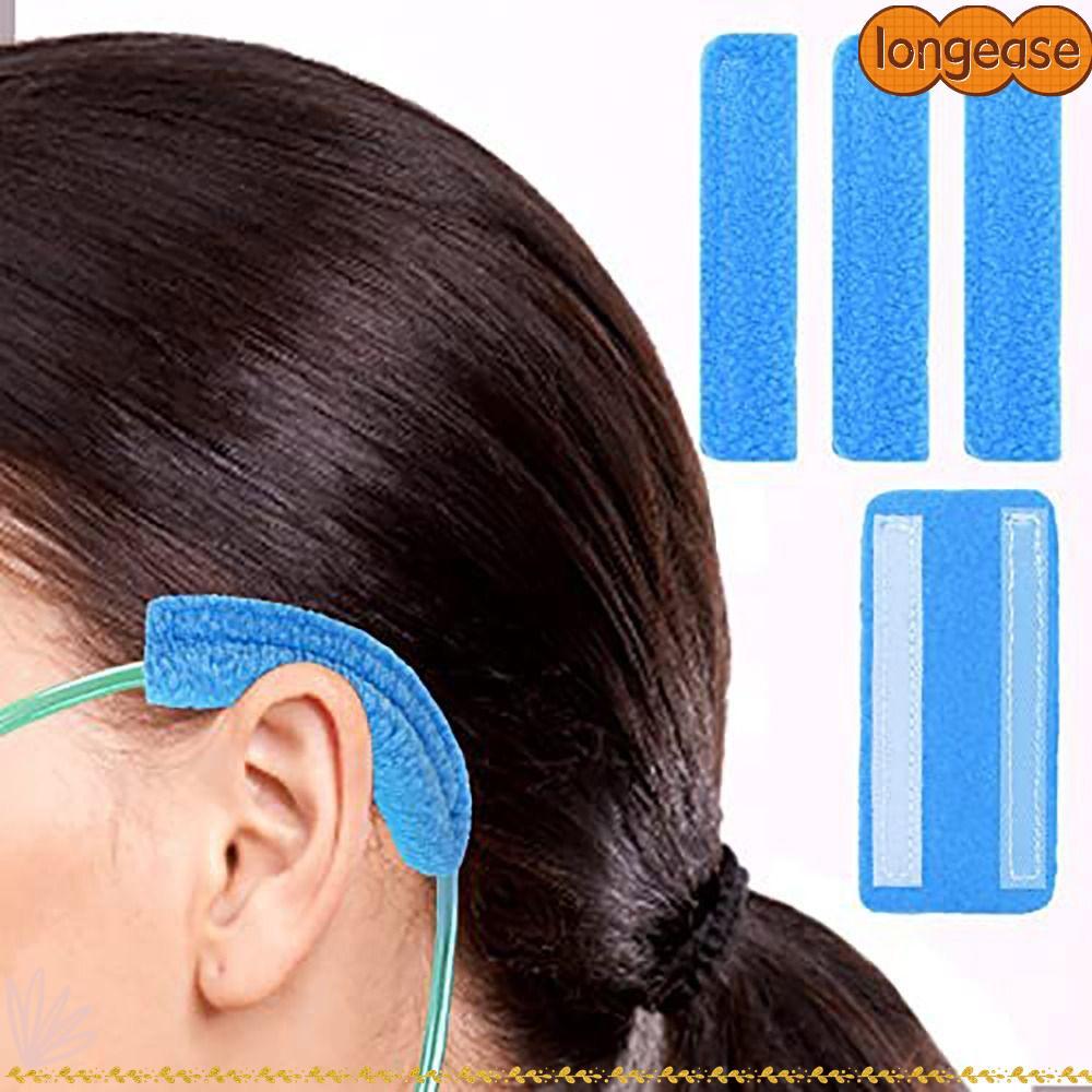 LONGE Nasal Cannula Ear Cushions, Universal Oxygen Supplies Oxygen Cannula Cushion, อุปกรณ์เสริม Sof