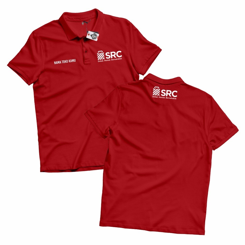 ⚽  เสื้อโปโล เสื้อคอปก SAMPOERNA RETAIL COMMUNITY SRC ใช้ชื่อร้าน S-3XL
