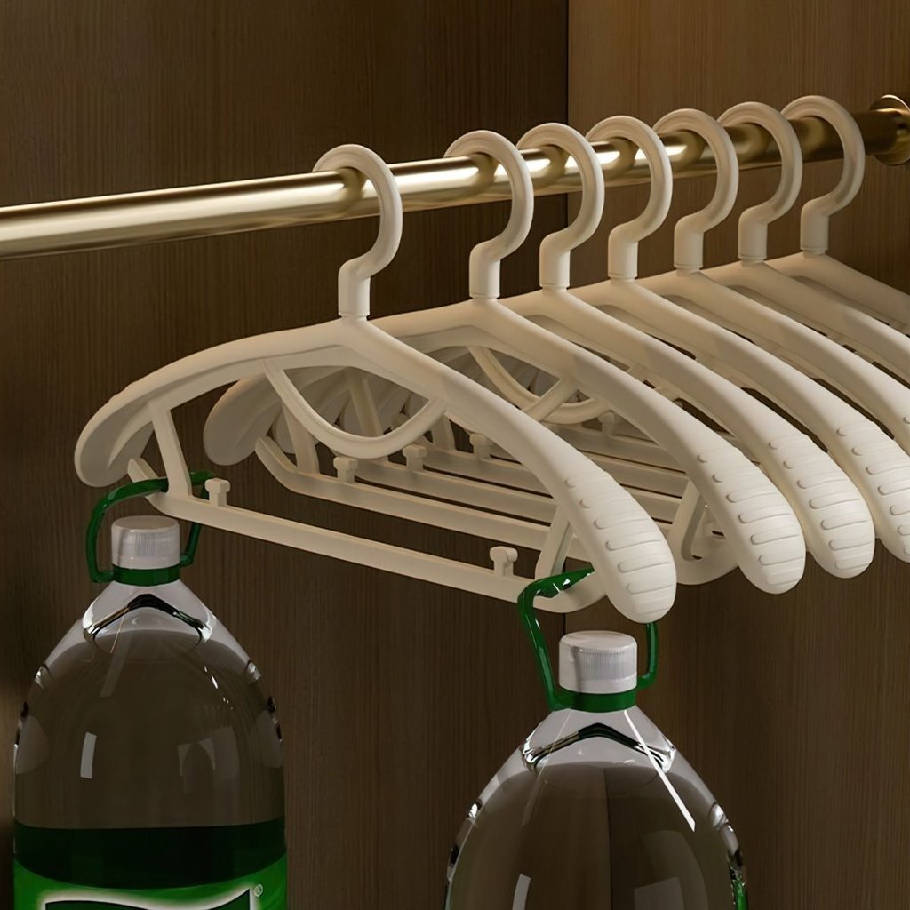 10 ชิ้นผู้ใหญ่ไหล่กว้างหนาไม้แขวนเสื้อกันลื่นในครัวเรือนกางเกง Rack-IP888