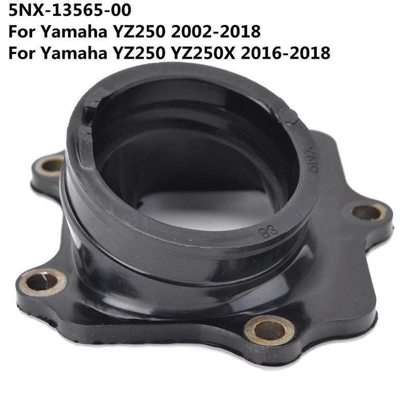 รถจักรยานยนต์คาร์บูเรเตอร์อะแดปเตอร์ท่อร่วมไอดีสําหรับYamaha YZ250 2002-2018 YZ250X 2016-2018 YZ 250