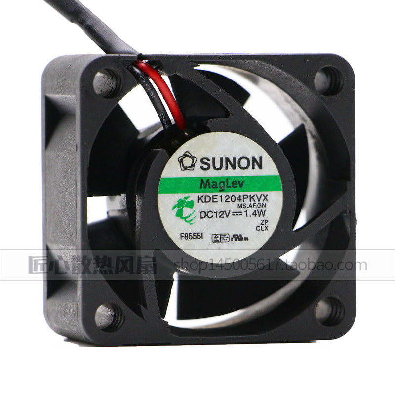 [หม้อน้ําขายร้อน] Original Jianzhun SUNON 4 ซม.4020 Maglev พัดลมเงียบ 12V 1.4W KDE1204PKVX