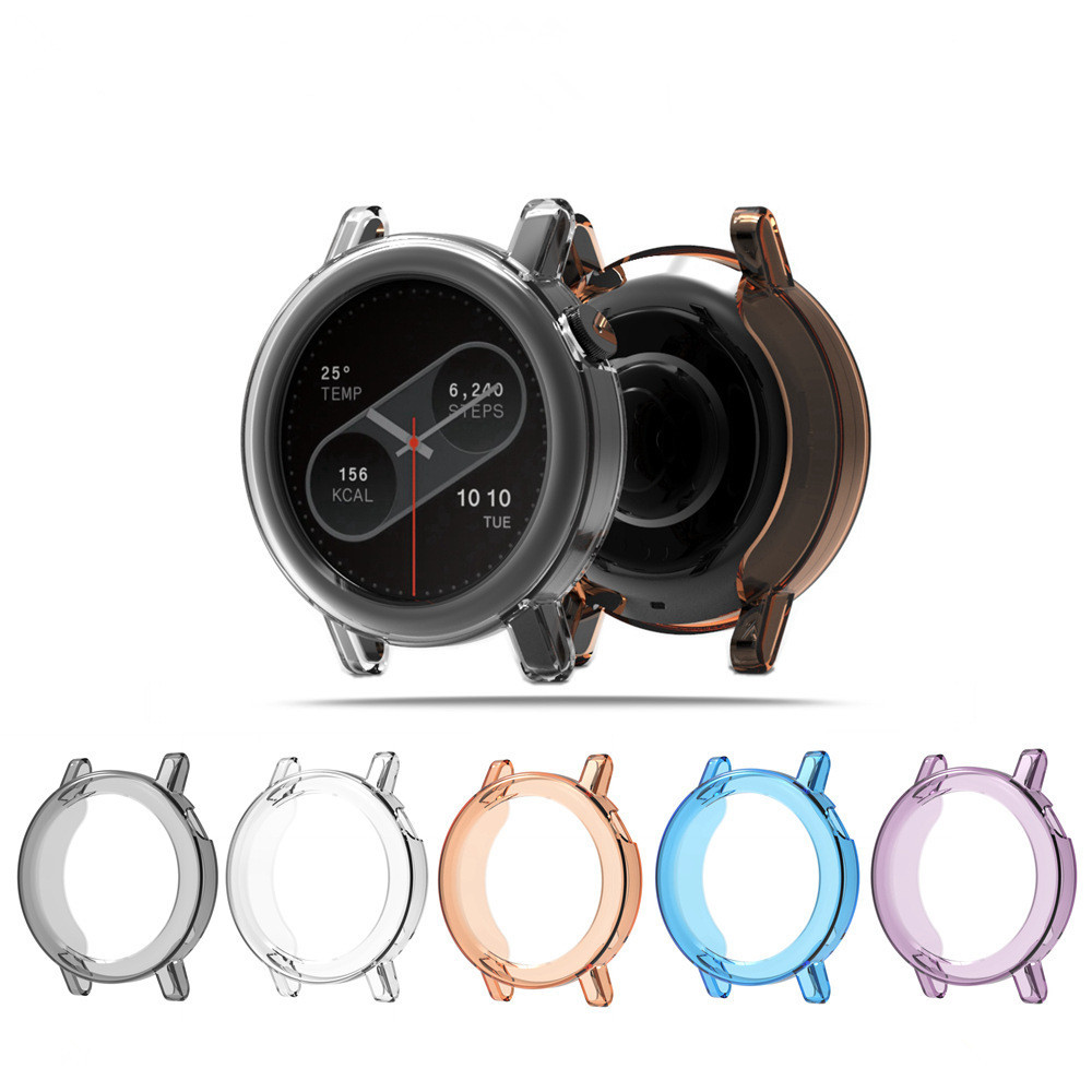 เกราะป้องกัน TPU Protector Case สําหรับ CMF watch pro 3 กลวงออกครึ่งเคสปกป้องหน้าจอ