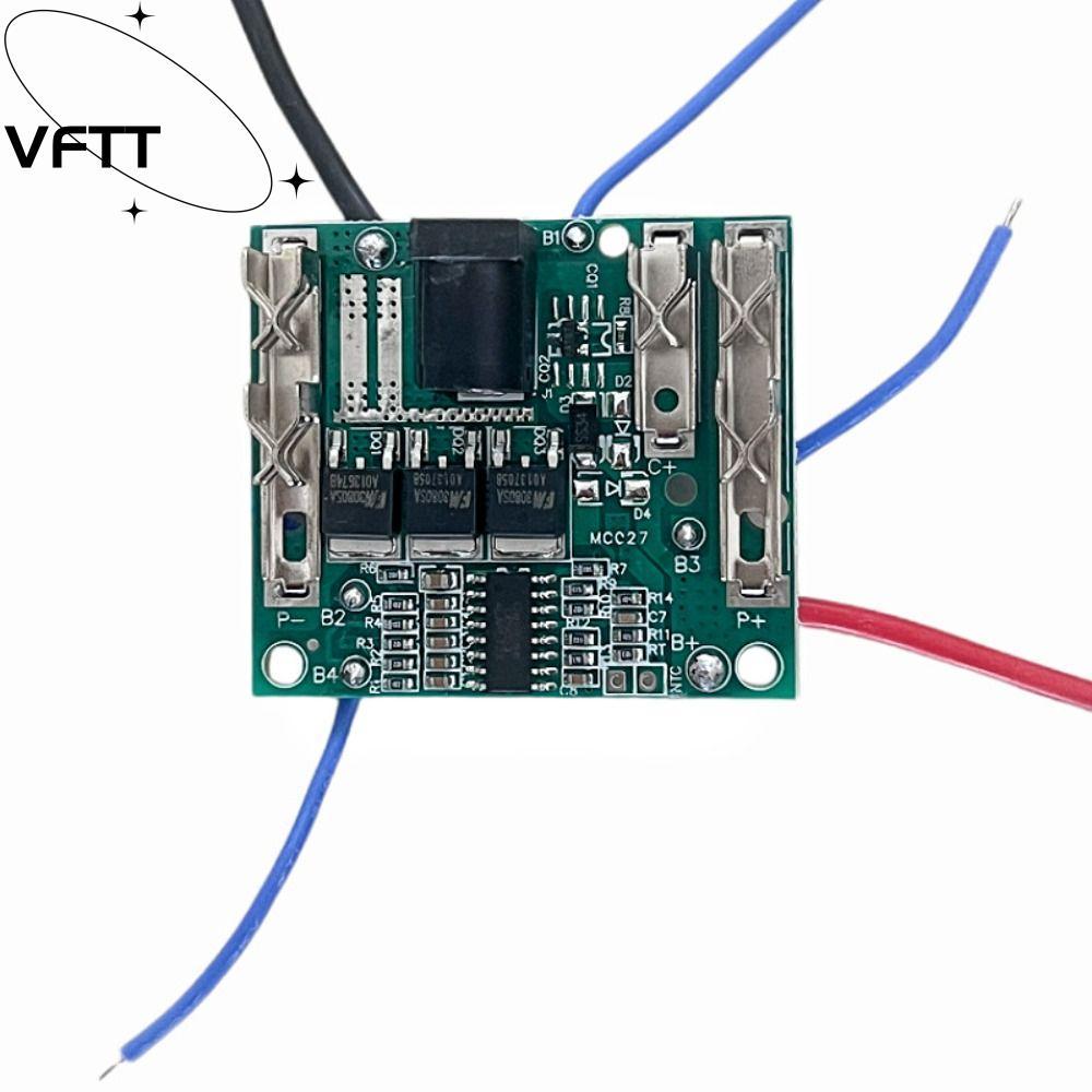 VFTT บอร์ดป้องกันการชาร์จแบตเตอรี่,วงจรป้องกัน Li-Ion 5S BMS, Pack 18/21V 20A แบตเตอรี่ลิเธียมแพ็คป้องกันเครื่องมือไฟฟ้า