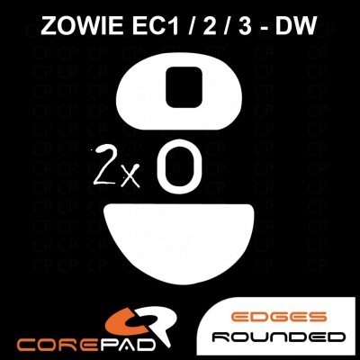 Nuclear Corepad Corepad ECDW U2 DW Wireless ECDW EC123-CW FK2DWS2 สติ๊กเกอร์เท้าเมาส์