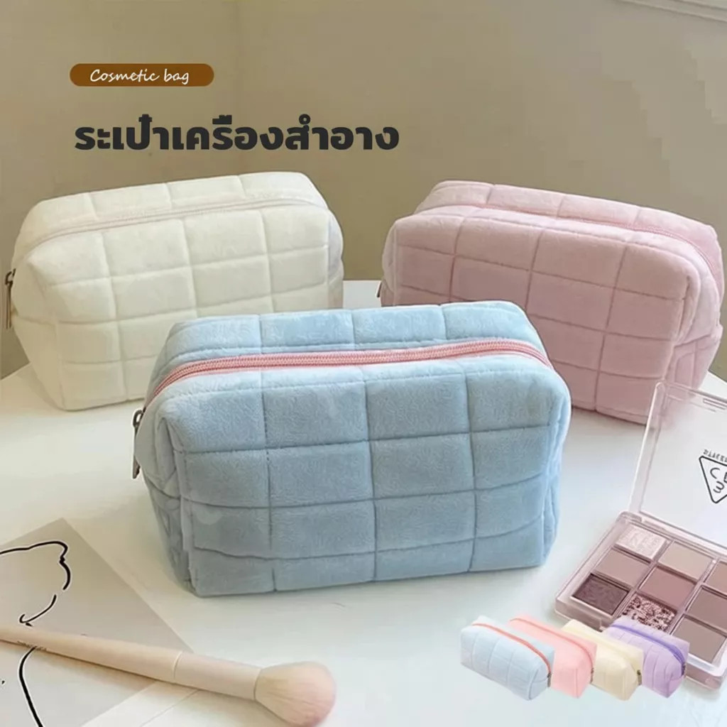 2-IN-1 กระเป๋าเครื่องสำอางและเครื่องเขียน ขนาดใหญ่ จุของได้เยอะ แบบพกพา สะดวกใช้งานอเนกประสงค์