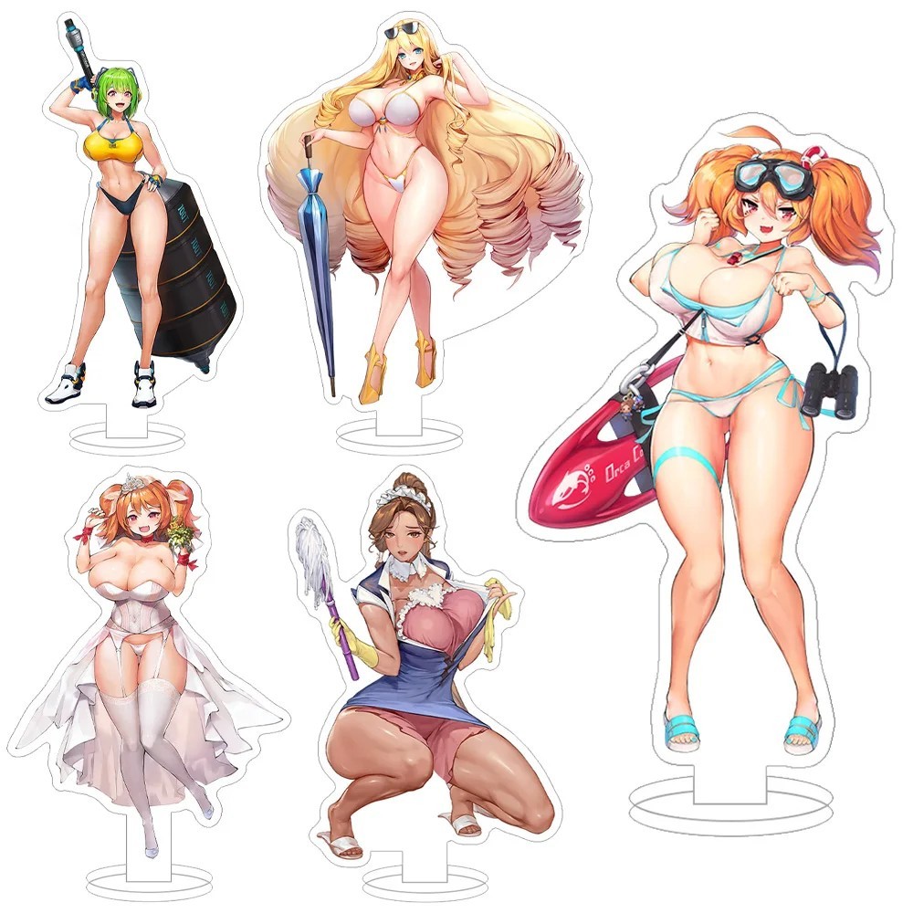 Standee Anime Last Origin อะคริลิครุ่นตัวอักษร Alice Azazel Harpyia May Tiamat Machina โต๊ะเรียนตกแต