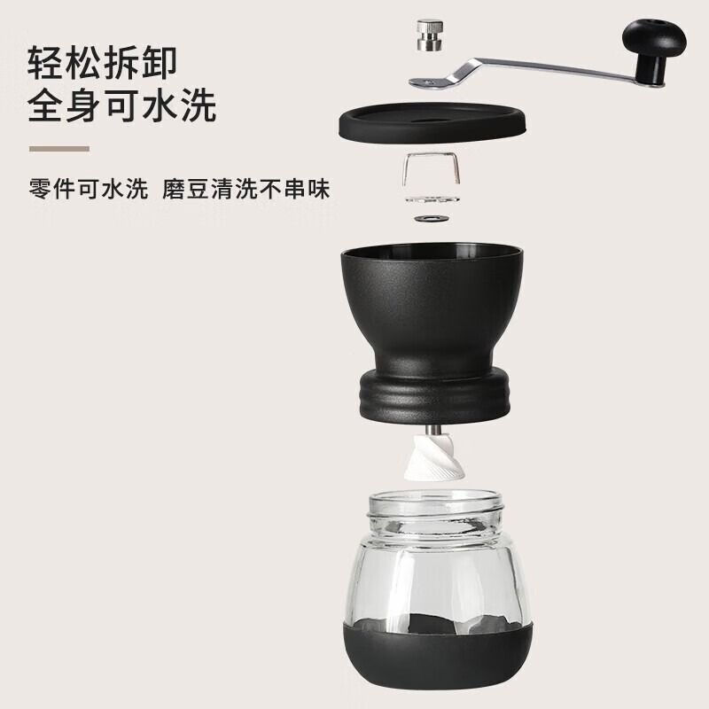 New Product#Coffee grinder, manual coffee machine, hand-operated coffee bean grinder, small househol