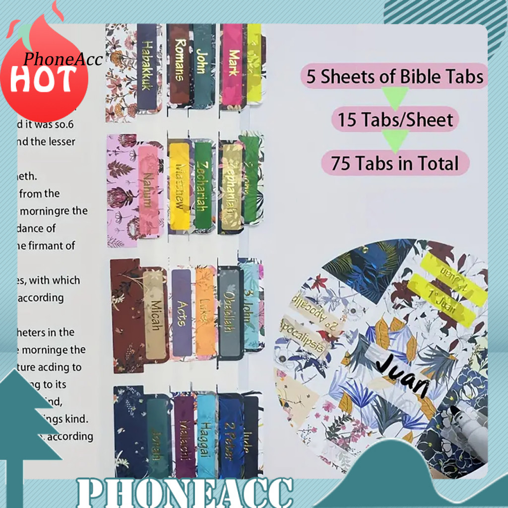 Rose Golden Bible Index Tabs ส่วนบุคคล Bible Index Labels 5/6 ชิ้นส่วนบุคคล Bible Index Tabs ชุด – ส