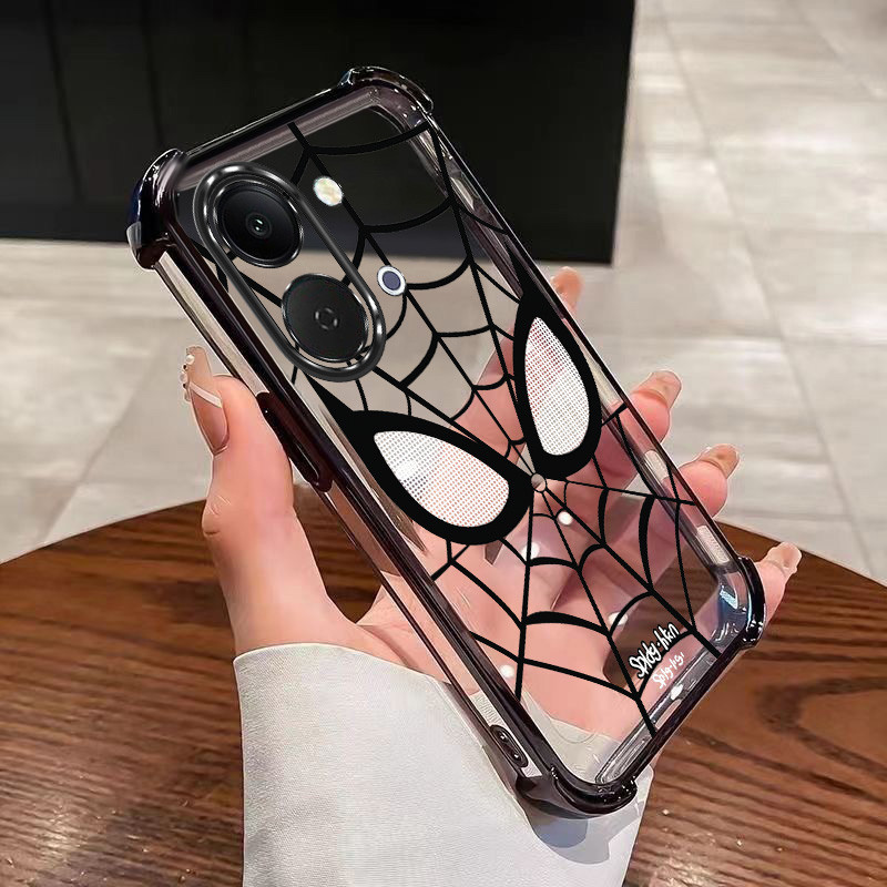 Spider Man Candy สีสําหรับ Xiaomi POCO X8 M8 F8 F7 Pro Max Ultra POCO C85 4G 5G Anti Drop กันกระแทกฝ