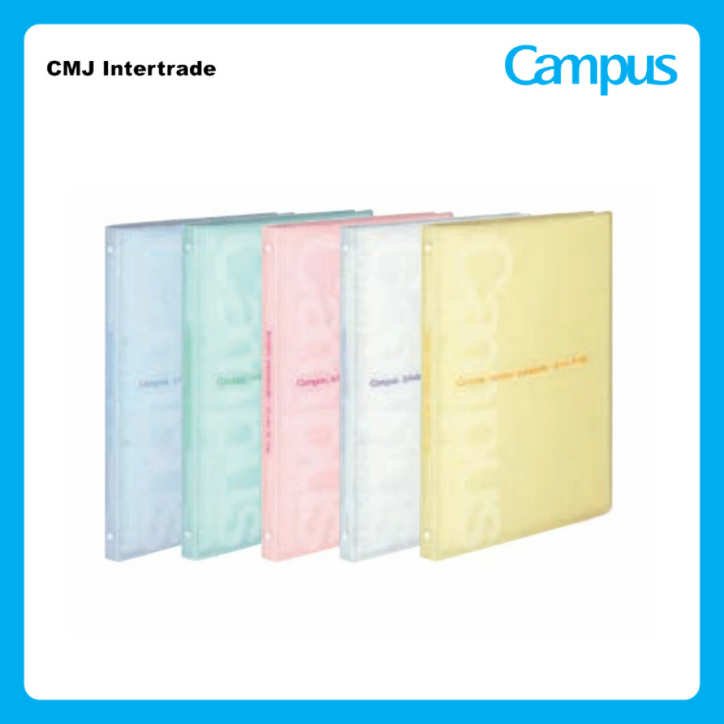 KOKUYO Campus Binder Notebook รุ่น P733 สมุดแฟ้ม เติมกระดาษได้ ขนาด B5 สมุดบันทึกของแท้จากญี่ปุ่น [Campus Study Booster]