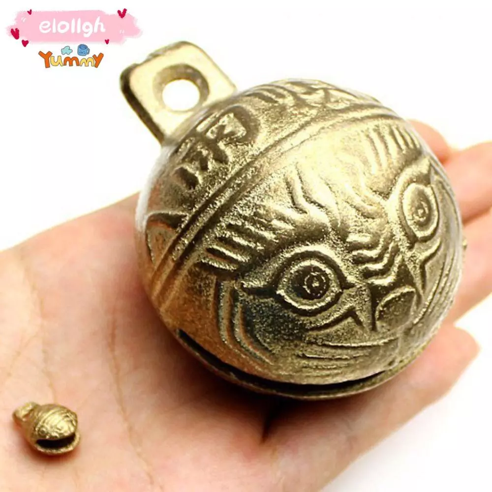 Elo11 กระดิ่งปลอกคอสุนัข, กระดิ่งทองแดง 11mm14mm16mm18mm20mm กระดิ่งทองเหลือง, Vintage Mini Craft Bells