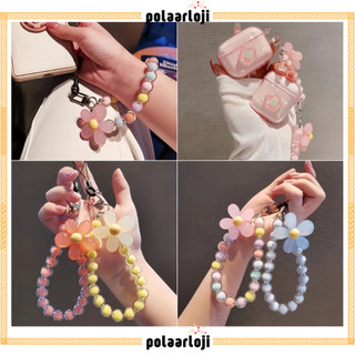 PA Tali HP Lanyard Gantungan Handphone ANTI JATUH Manik Kristal Handmade Bunga Lucu Warna-Warni GL026