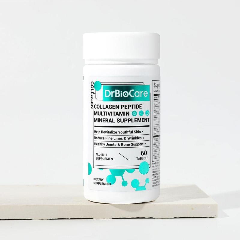 DrBioCare Collagen Peptides, Vitamin & Mineral, ประกอบด้วย Vitamin d3, Girl Vitamin C, Probiotics,Vi