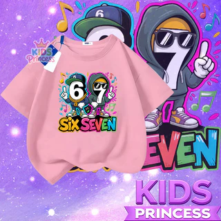 COD(จัดส่งตลอด 24 ชั่วโมง)ตัวละครการ์ตูนแอนิเมชั่น เสื้อที ผ่อนคลาด เสื้อเชิ้ต สำหรับเพศชายและหญิง 90-150CM 1-13ปี N4436