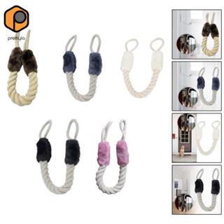 [สวย] เชือกมือจับประตู, ป้องกันหยิกนิ้ว, ที่กั้นประตูสุนัข, …