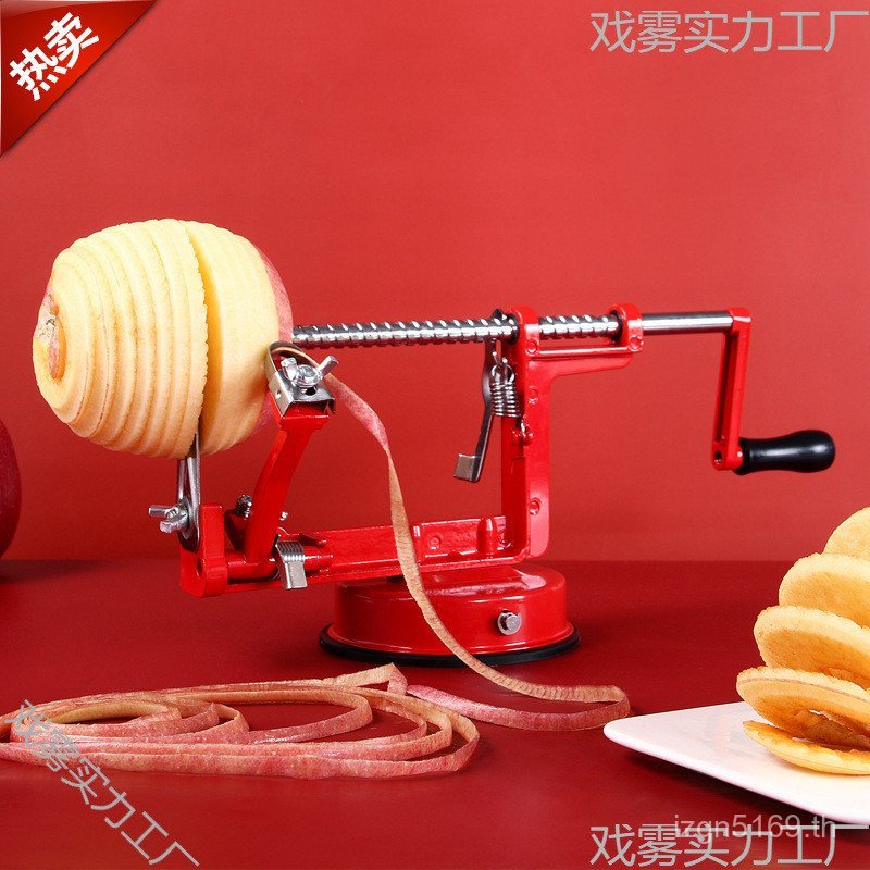 ขายส่ง Peeler Peeler ผลไม้มัลติฟังก์ชั่นสแตนเลสสามในหนึ่งเดียว Peeler Peeler Hand-Cranked 5PQ1