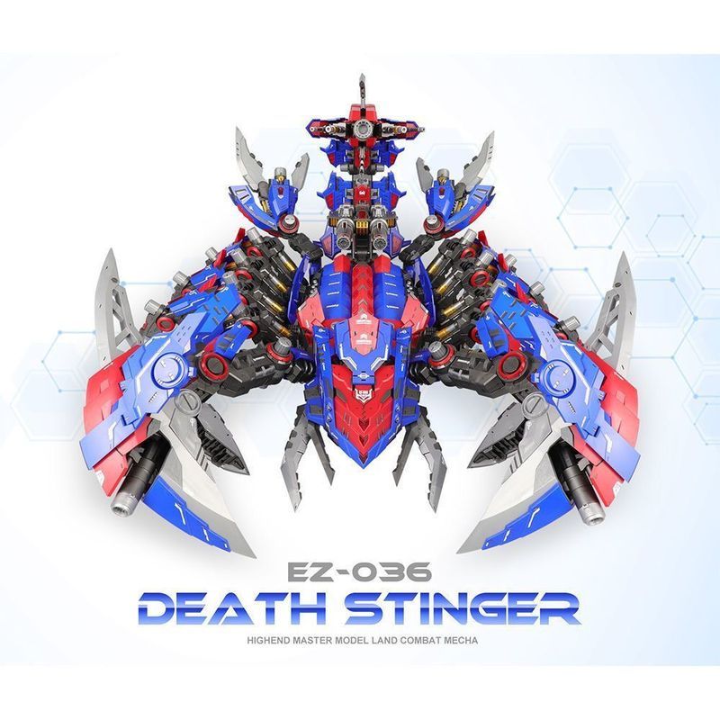 【พร้อมส่ง】zoids [คลังสินค้าพร้อม] ZA EZ-036 Soth Beast Death Scorpion TV Color Matching 1/72 Assembl