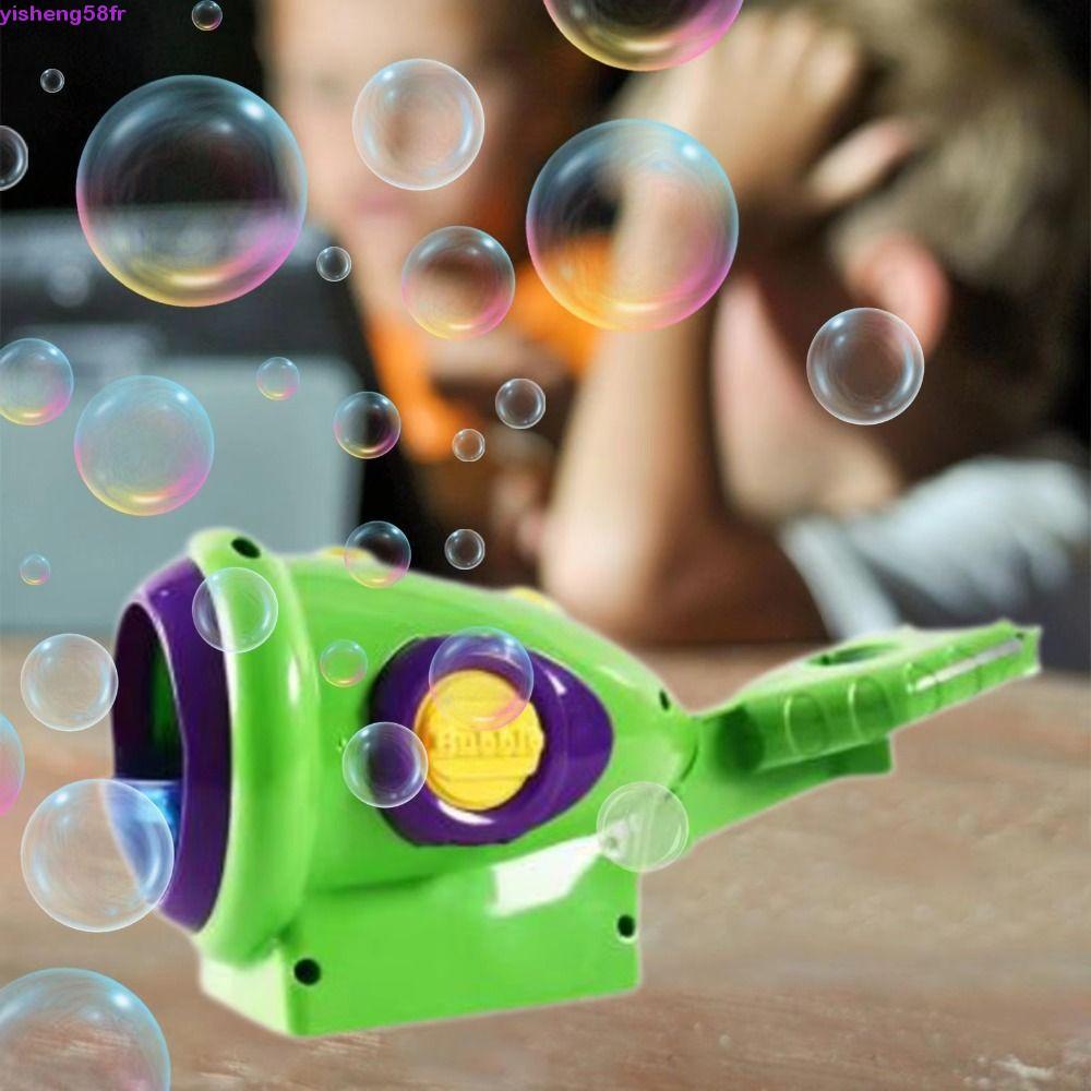 YISHENG บับเบิ้ลจักรยาน|เครื่องทําฟองสบู่อัตโนมัติมัลติฟังก์ชั่นเรืองแสงน้ําหนักเบารั่วมีสไตล์พร้อมค