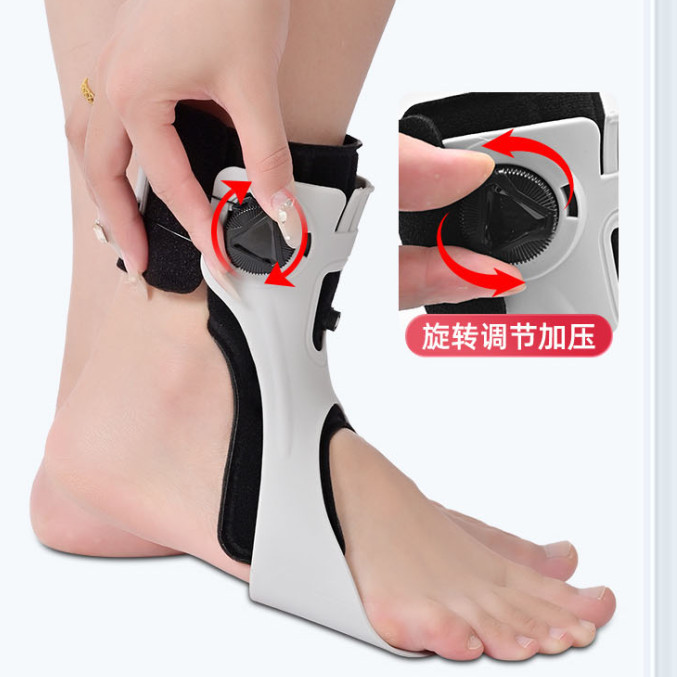 New Product#Foot Inversion Corrector Stroke Hemiplegia Rehabilitation Equipment Orthotic Foot Drop Inversion Fixation Brace12Y