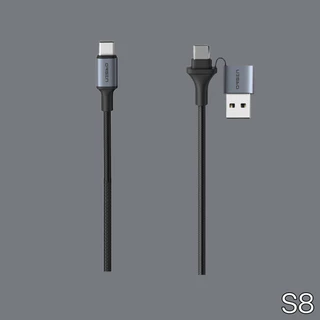 Orsen By Eloop S6 S7 S8 S22 สายชาร์จUSB Type-C to Type-Cสายชาร์จเร็ว ยาว1.5ม./Type-C 5A ความยาว