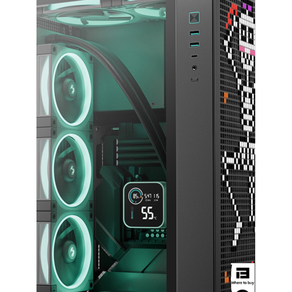 คอม คอมประกอบ Patriot Chassis CH260 CH270 CH690 Series อะคริลิคการปรับแต่งแผงด้านข้าง