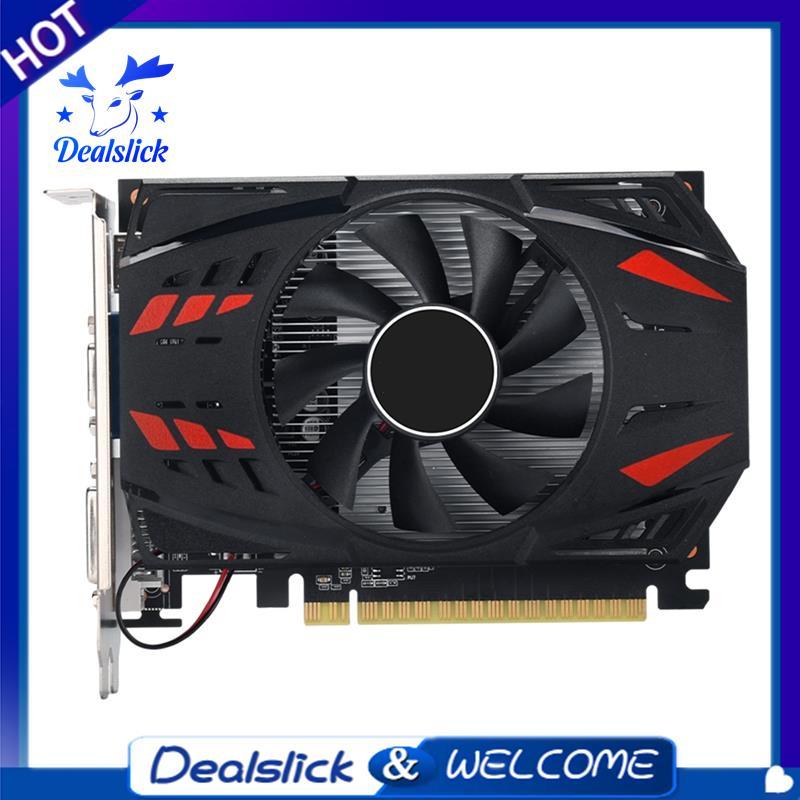 1 ชิ้น GT730 4GB DDR3 กราฟิกการ์ด PCI-E 2.0 16X DVI + VGA -เข้ากันได้กับการ์ดวิดีโอ 128 บิต 40Nm