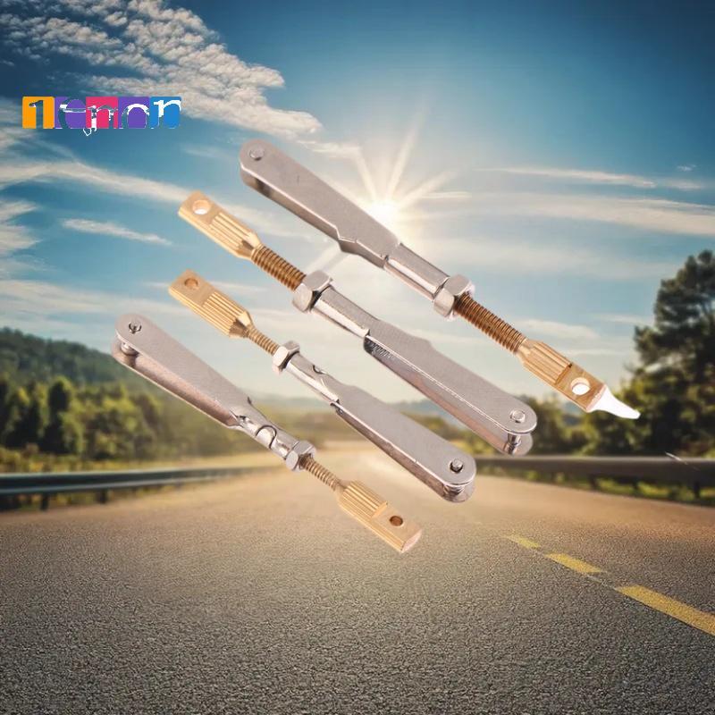 [Lemon] 5 ชิ้น M2/M3 โลหะ Clevis เหล็ก U-clip Clamps Chu ดึง Rod Connector Coupler อะไหล่สําหรับ DIY