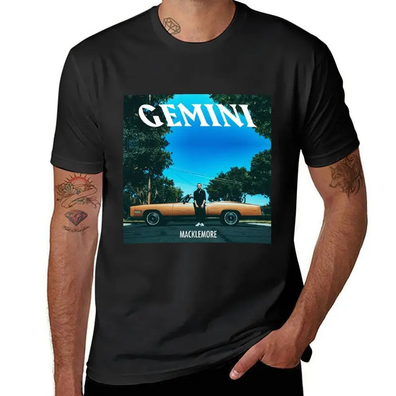 Macklemore gemini T-Shirt shirts graphic tees heavyweights summer top tops fitted t shirts for men