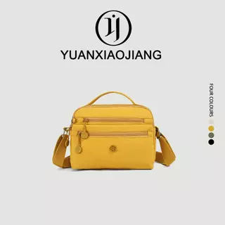 YUANXIAOJIANG ขายดีมาก กระเป๋าสะพายข้างหลายซิปช่องเยอะจุของได้มากทรง Messenger ใช้งานสะดวกเหมาะสำหรับเดินทางและใช้ทุกวัน