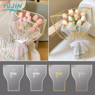 YUJIN 30 ชิ้น/เซ็ตถุงห่อดอกไม้,อุปกรณ์ห่อภาพถุงบรรจุภัณฑ์ช่อ…