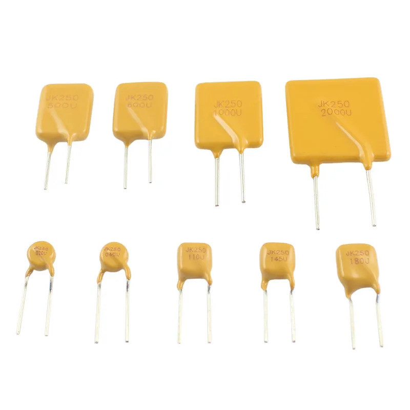 10pcs รีเซ็ตฟิวส์ PTC 250V DIP JK250 20mA 30mA 40mA 50mA 60mA 80mA 90mA 0.11A 0.12A 0.145A 0.18A 0.2