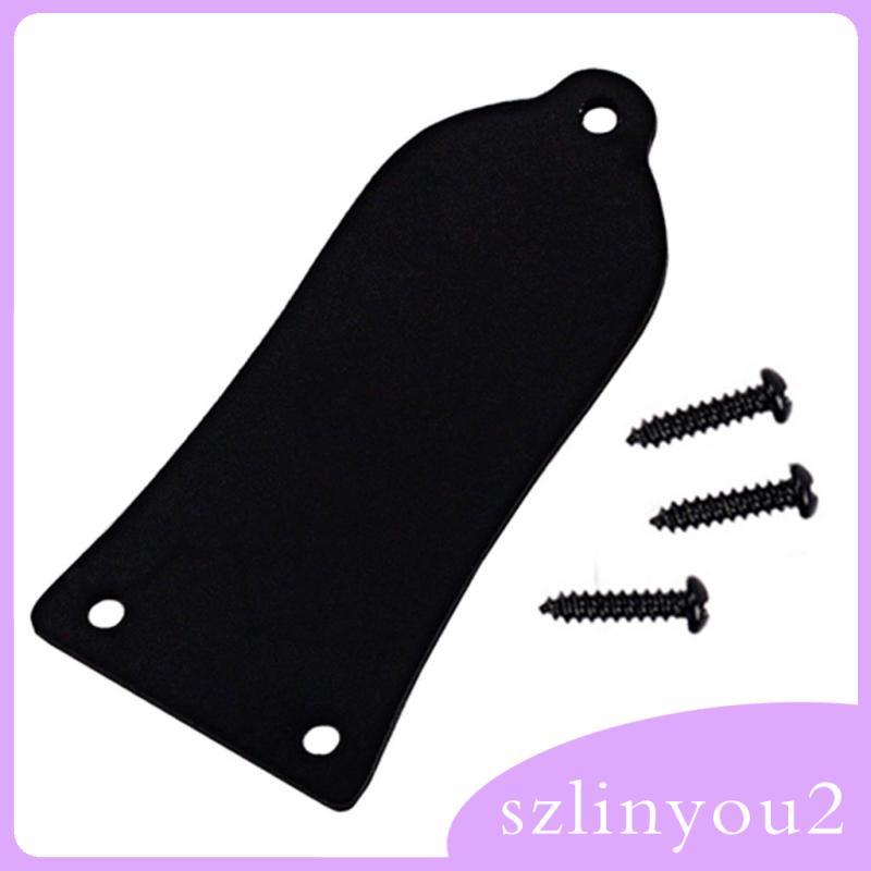 [szlinyou2] ทนทานโลหะผสมกระดิ่งรูปร่าง Truss Rod Cover สําหรับ Les Paul/Epiphone กีตาร์ไฟฟ้า DIY อะไ