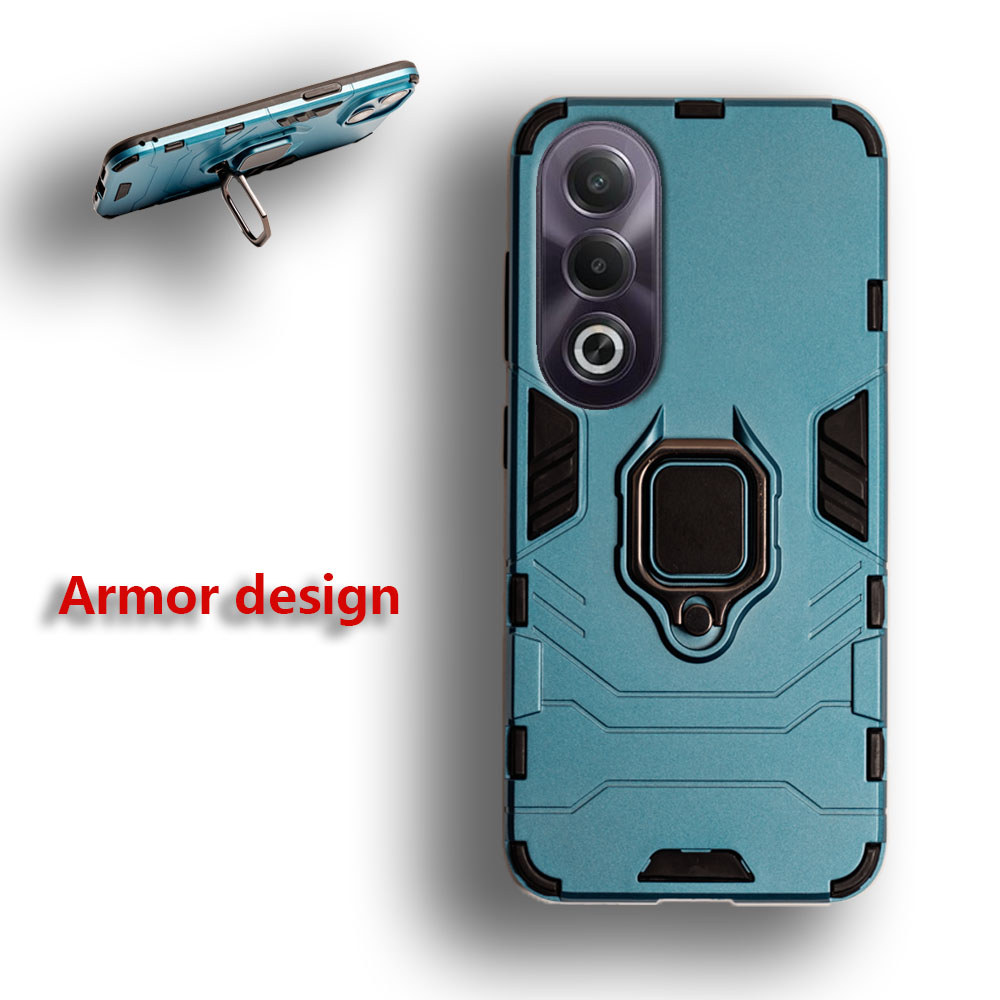 เกราะทหารสําหรับOppo K12x A3x 5G CPH2667 PKD130 Kickstandป้องกันเคสโทรศัพท์แหวนแม่เหล็กHeavy Dutyกัน