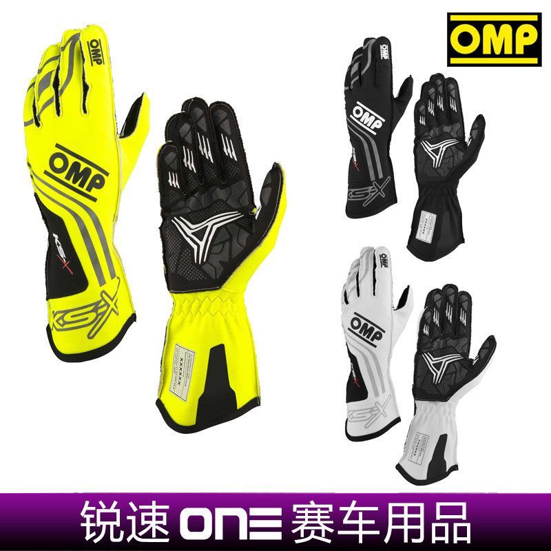 2025 OMP KS-X KART KART ถุงมือ FIA 8877-2022 ถุงมือแข่งเด็กผู้ใหญ่