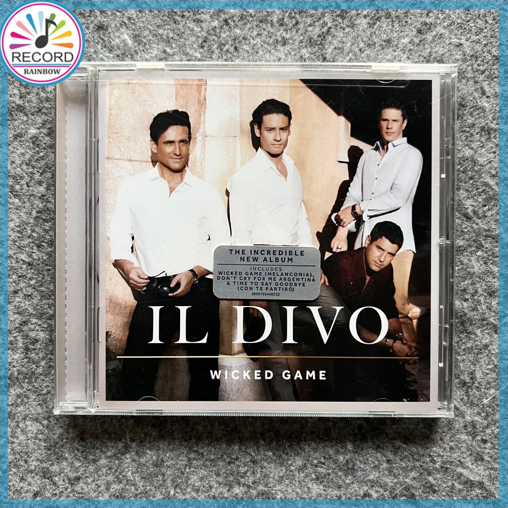 Il Divo Wicked Game Original CD Album [Sealed] Brand New 1Z05442