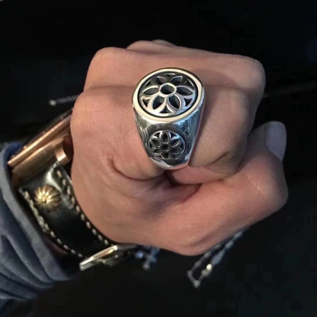 จัดส่งฟรี s925 . (Gingaje good art ดอกไม้