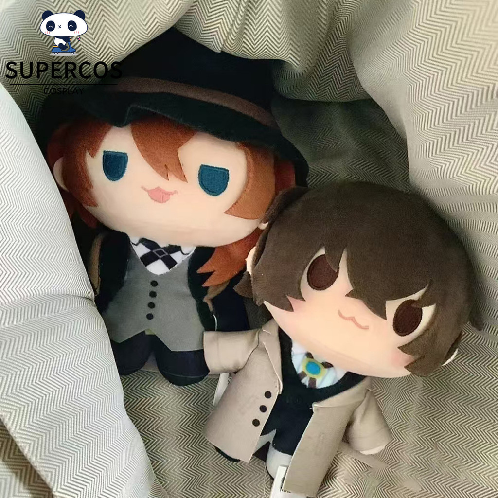 Bungo Stray Dogs Plush Dazai Nakhara Nakajima ตุ๊กตาผ้าฝ้ายยัดไส้ของเล่นของขวัญ
