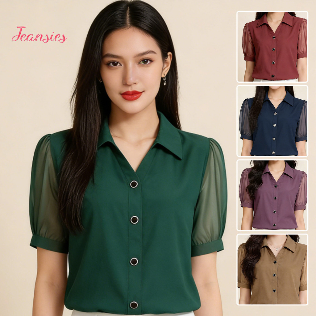 เสื้อเชิ้ตผู้หญิงทำงาน สวมใส่ดูแพง เหมาะกับสาวๆ
