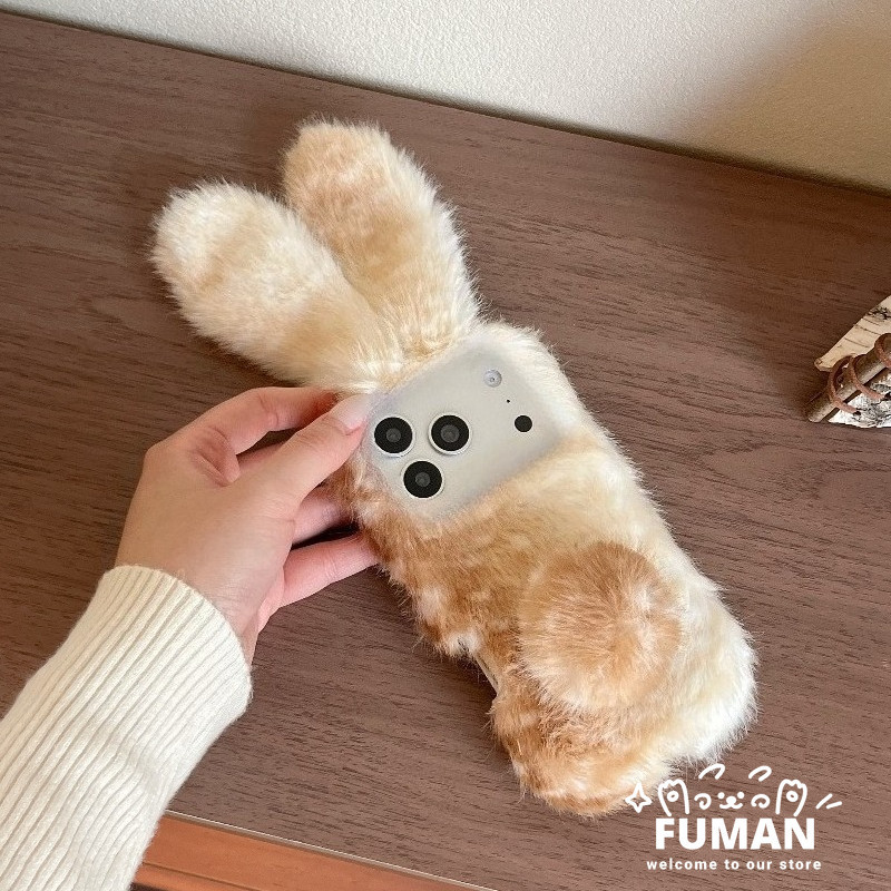 SAMSUNG น่ารัก Deer Dotตุ๊กตากระต่ายเคสโทรศัพท์สําหรับSamsung Galaxy J8 J7 J6 J5 J4 J2 Core Pro Prim