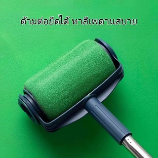【สินค้า】อุปกรณ์ทาสีบ้าน ชุด 6 ชิ้น ลูกกลิ้งใหญ่+แปรงมุม สำหรับทาห้องนอน ห้องครัว รีโนเวทง่าย