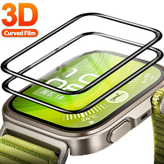 3D ฟิล์มกระจกนิรภัย/ฟิล์ม TPU แบบนุ่มสําหรับ SmartWatch Huawei Watch Fit 4 / Huawei Watch Fit 4 Pro Anti Gores Full Screen Protector อุปกรณ์เสริมสําหรับ Huawei Fit 3