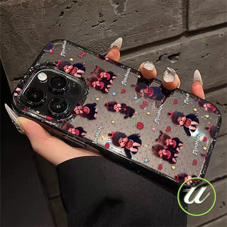 เคสใสแกลิตเตอร์ มอนชิชิ หัวใจ น่ารัก Samsung A06 A13 A05 A23 A12 M12 A04 A02S A03 A51 A03S A15 A14 A50 A52 A52S A16 A54