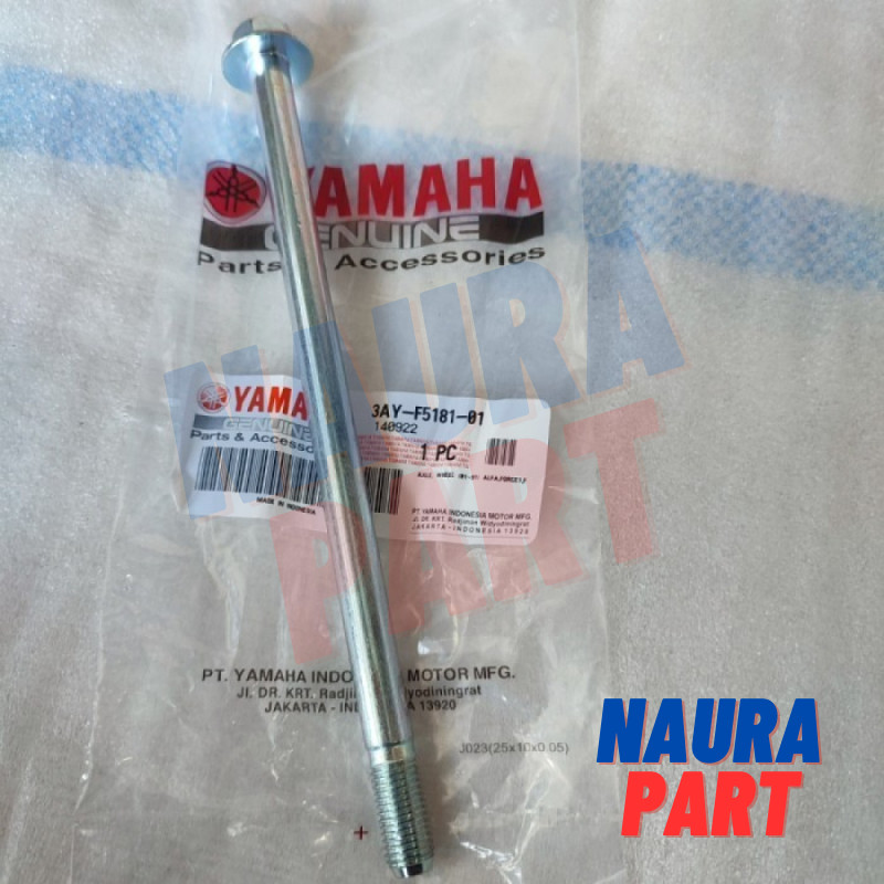 ด้านหน้า AXLE JUPITER MX 135 Z1 MX KING FINO XRIDE NUVO 3AY-F5181-01