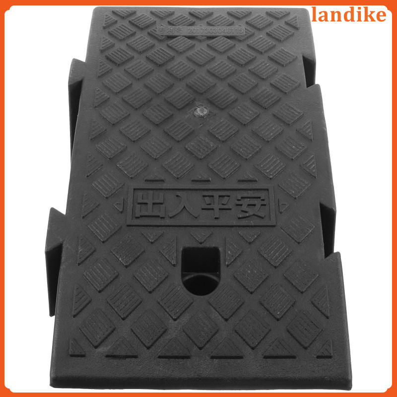 แผ่นรองลาดพลาสติกป้องกันสีดําสําหรับเฟอร์นิเจอร์และรถเข้า Ramp Usage landike