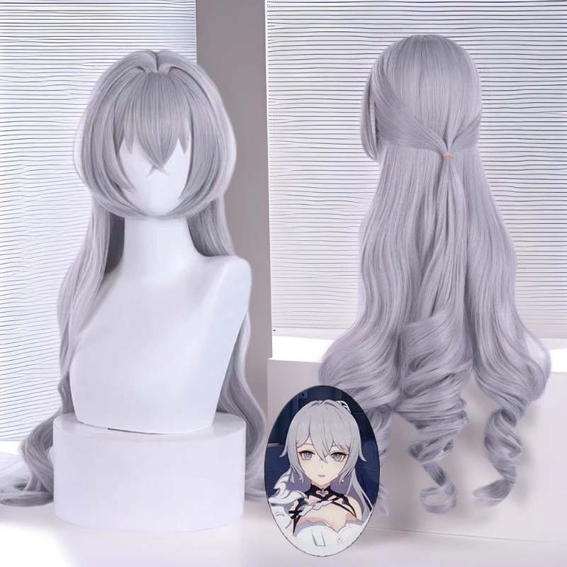 Collapse: Star Dome Railway Broonia Wig Cos Rose Net Wig Curly Anime Wig ina2