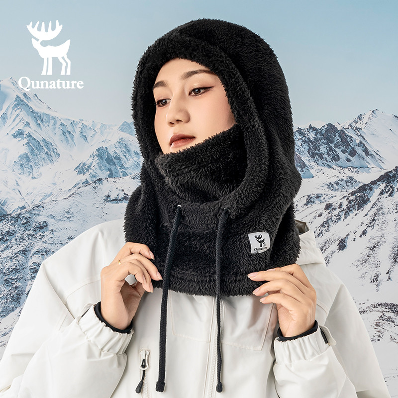 QUANTURE قناع تزلج بالاكلافا مبطن بالصوف — صورة 7