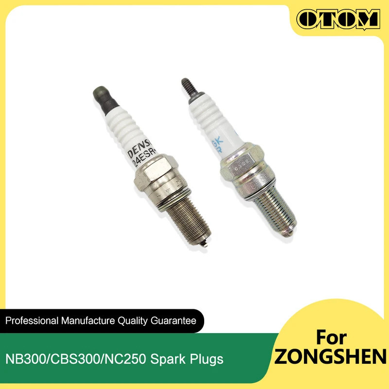 OT  หัวเทียนรถจักรยานยนต์ใหม่สำหรับ Zongshen ZS177MM NC250 ZS174MN-3 ZS174MN-5 CBS300 NB300 4T อุปกร