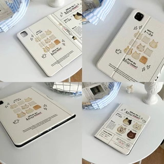 🌼ออกให้ 24 ชม🌼เคสไอแพด notebook Pro11 2024 Mini7 Gen11 Air7/6 11 Air5/4 Gen9/8 สไตล์ย้อนยุค เคส ipad